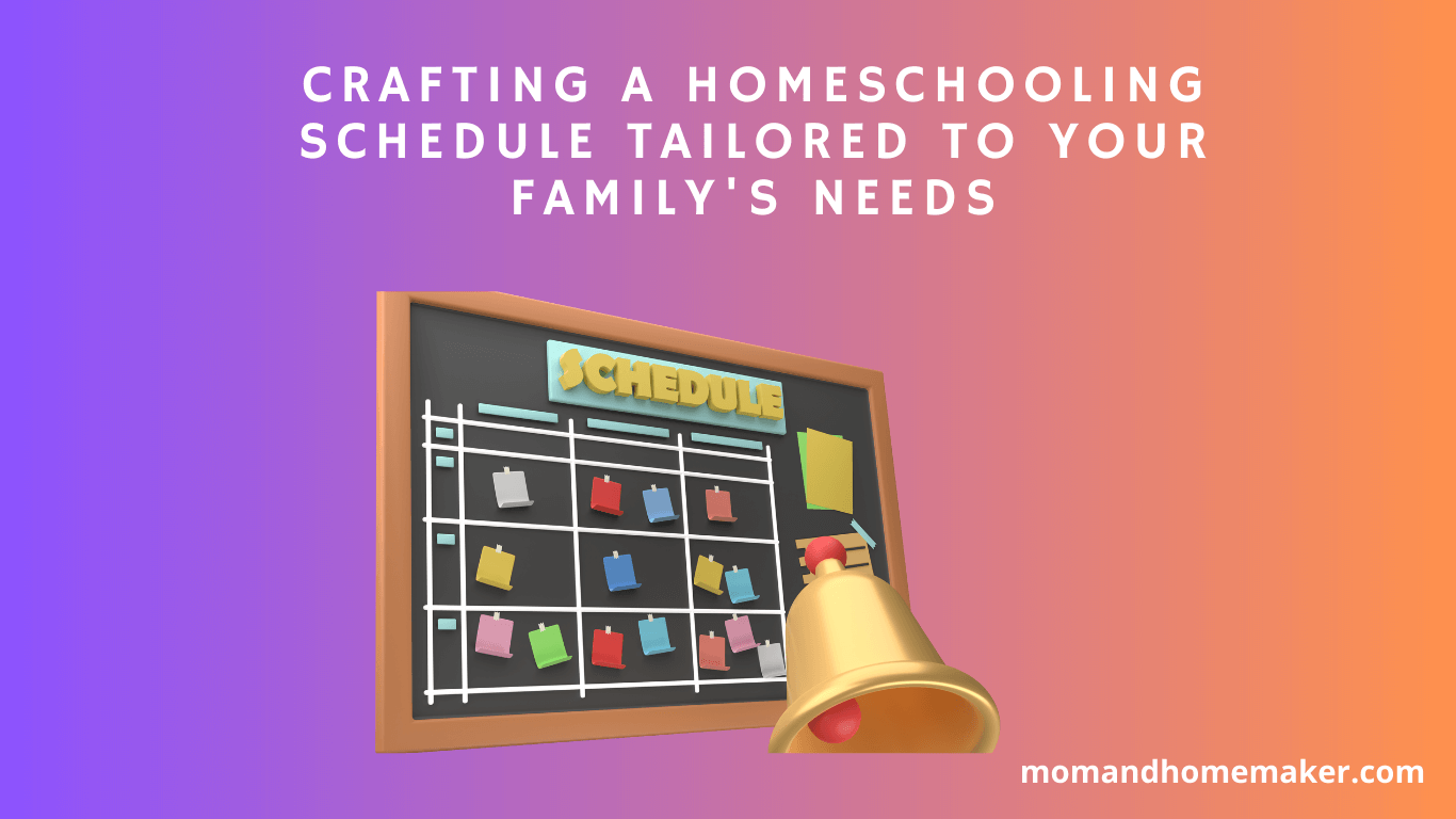Homeschooling Schedule