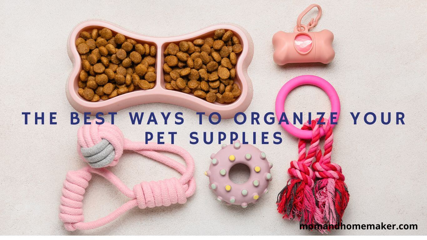Pets' Supplies Storage Ideas