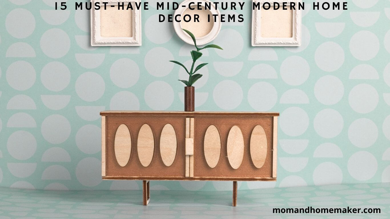 Mid-Century Modern Home Decor Items You Should Have