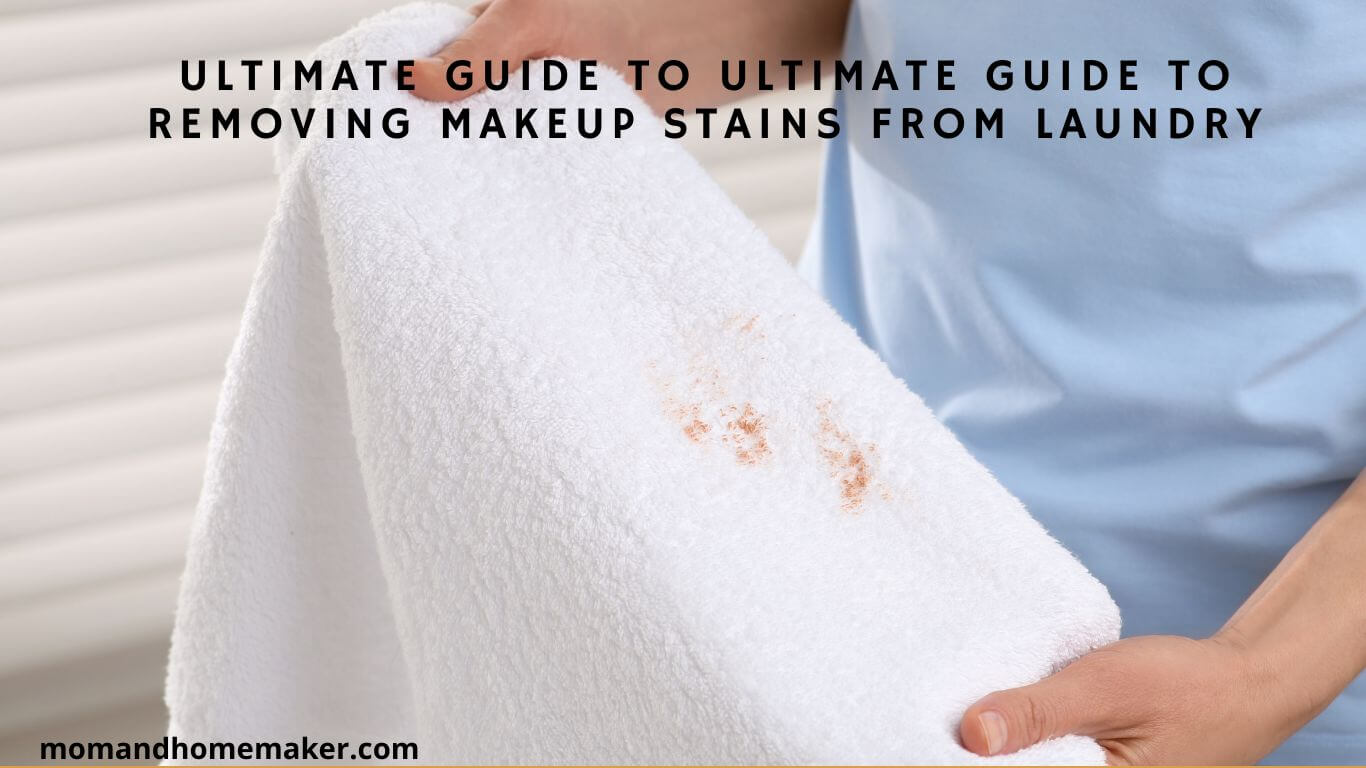 How to Remove Makeup Stains From Laundry