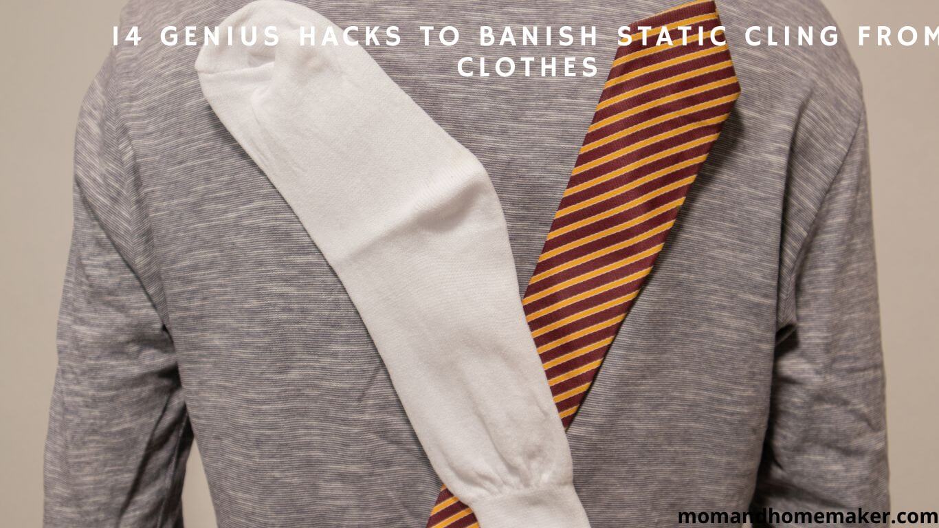 Hacks to Stop Static Cling From Clothes