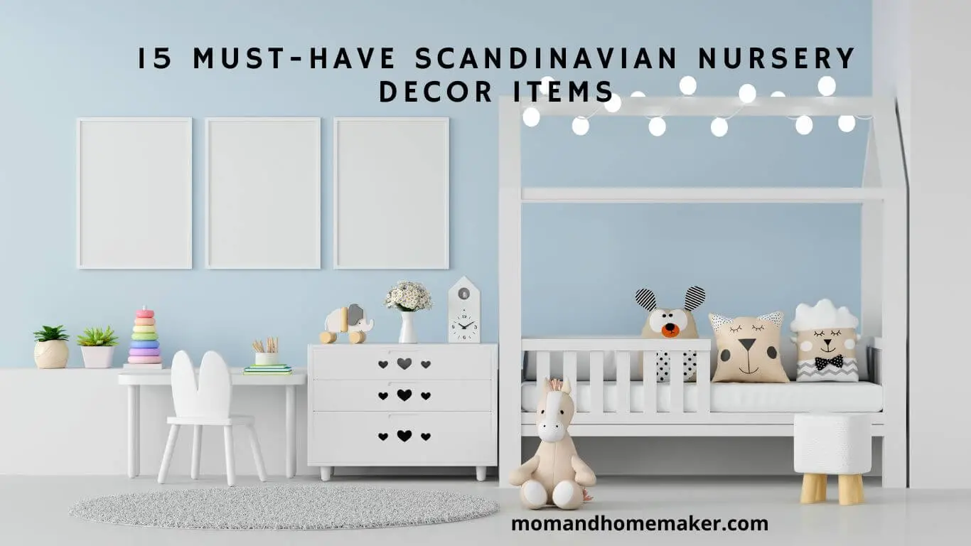 How to make Scandinavian Nursery Decor Items