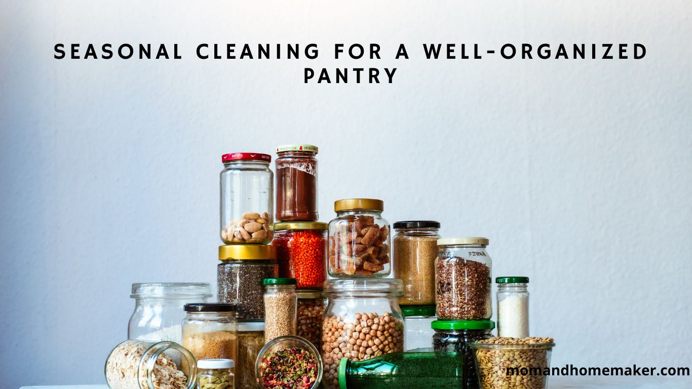 pantry organization for seasonal cleaning