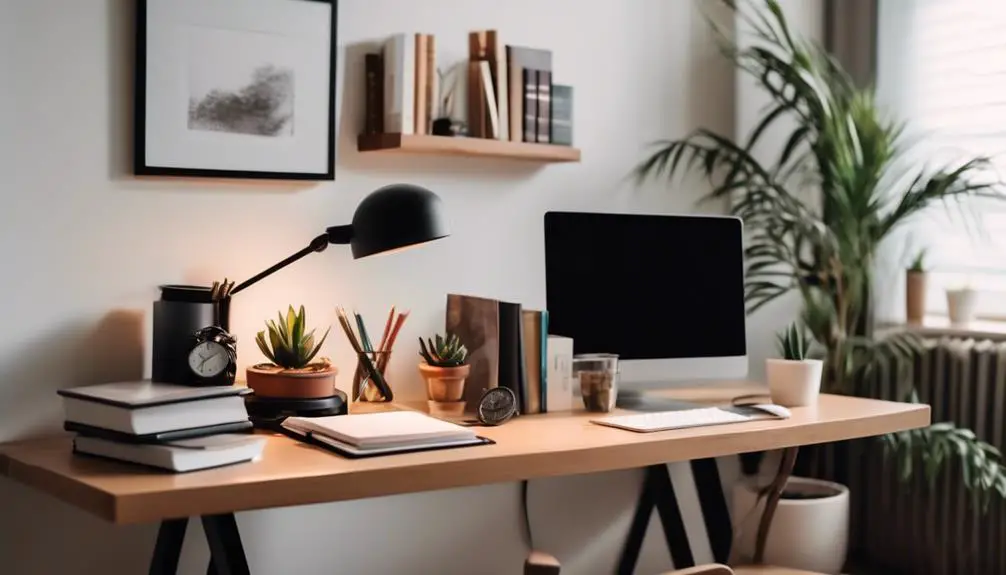 simplifying your home workspace